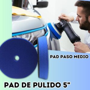 Pad de espuma paso medio 5 pulgadas