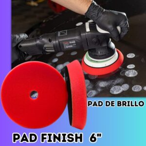 Pad de Brillo espuma 6 pulgadas