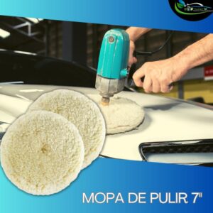 Boina de pulido en lana 7 pulgadas