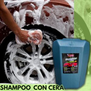 SHAMPOO CON CERA 5 GL