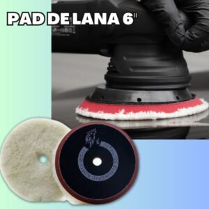 Pad de lana 6 pulgadas