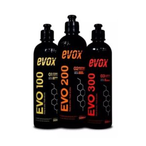Kit de pulido 3 pasos evox 500 ml