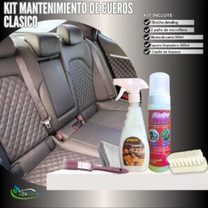 Kit de mantenimiento de cueros clásico