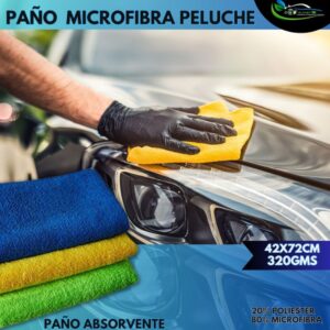 Paño de microfibra peluche 300 gm