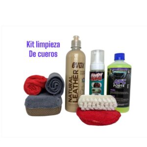 Kit de limpieza de cueros protección