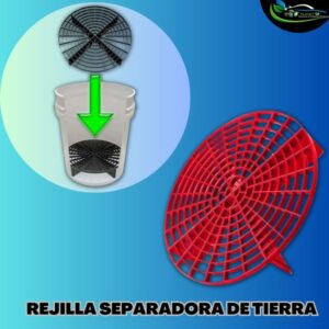 Rejilla separadora de balde